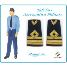 Gradi Tubolari Canuttiglia Ricamato Maggiore Aeronautica Militare Novità Art.AERO-18