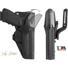 Fondina Professionale DCX8 CAMA X Vega Holster Italia Sicurezza 3 Polizia Carabinieri Guardie Giurate GPG IPS Art. DCX8