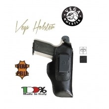 Fondina Professionale con Sgancio Rapido Pelle Vega Holster Italia Beretta Glock Colt S&W H&H Polizia carabinieri GPG IPS  Art. I1