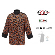 Giacca Cuoco Chef Black Confort Air Personalizzabile con Nome BLACK LOBSTER Ego Chef Art. 2027134A Giacca Cuoco Chef Black Confort Air Personalizzabile con Nome BLACK LOBSTER Ego Chef Art. 2027134A