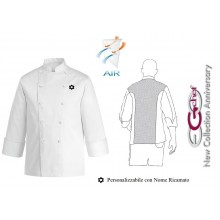 Giacca Cuoco Chef School Jacket  Confort Air  Ego Chef Italia Art. 2007001A