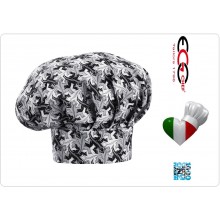 Cappello Cuoco Chef Ego Chef Italia GEKO Art.660132 Cappello Cuoco Chef Ego Chef Italia GEKO Art.660132