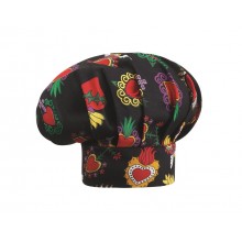 Cappello Cuoco Chef Ego Chef Italia HEARTS Art. 660139 Cappello Cuoco Chef Ego Chef Italia HEARTS Art. 660139