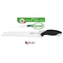 Linea Sakura Professional Knife Coltello Pane cm 23 Sanelli Italia Cuoco Chef Art. 302523