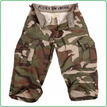 Pantaloni Bermuda Short Pantaloncini Corti per Bambino Woodland Militari Art.112214
