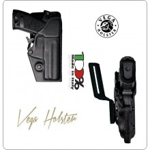 Fondina Professionale Termo Formata Vegatek Pro Vigilanza Polizia Carabinieri Vega Holster Italia Art.VKP8