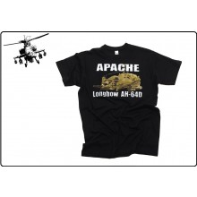 T-shirt  Maglia Maglietta Girocollo Apache Elicottero Americano US Art.133520