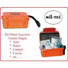 Kit Stagno Primo Soccorso Emergenza Kit Camping First Aid Militare Auto Braca Camper Art.16025714