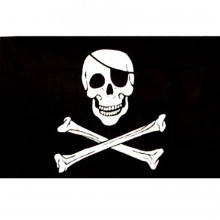 Bandiera Pirati Jolly Rogers 100x150  Eco Art. 447200-166