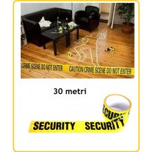 Nastro Security Zone Zone Tape Security Metri 30 Emergenza Siurezza Vigilanza Art.469362