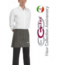 Grembiule Falda Banconiere Con Tascone Etnic  cm 40x70 Ego Chef Art. 700109
