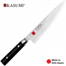 Coltello Professionale Giapponese Damasco 32  KASUMI Chef con lama da 20 Cm Art. 84020