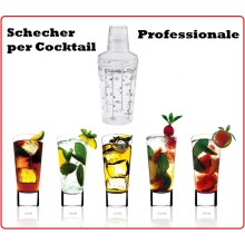 CASABLANCA Shaker per Cocktail Westmark Made in Germany Art.WE 6289