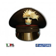 Berretto Ordinanza CC Carabinieri con Fregio Metallo FAV Autore VENDITA RISERVATA  Art.BER-CC-M
