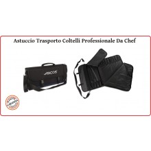 Astuccio Custodia Borsa Portacoltelli Porta Coltelli Professionale Arcos Chef's Knife Roll Cuochi Chef Pasticceri Art.ARCOS.