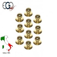 Bottone Bottoni Per Giacca Cuoco Gold Ego Chef Italia Confezione 12 pezzi Art.640402