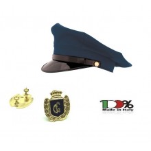 Cappello Berretto 8 Punte Security Guardie Giurate Vigilanza Mod. America GPG IPS  Art. FAV-GG-US
