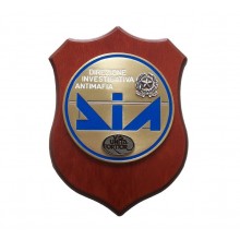 Crest Quadretto Polizia di Stato DIA Direzione Investigativa Antimafia Stradale Prodotto Ufficiale Art. P113