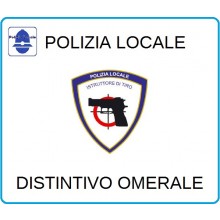 Distintivi Di Specialità Omerali Polizia Locale Vigilanza Istruttore di Tiro Art.NSD-PLIT