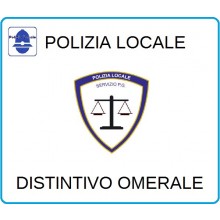 Distintivi Di Specialità Omerali Polizia Locale Servizio P.G. Art.NSD-PLPG