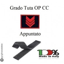 Gradi Tuta Ordine Pubblico Carabinieri con Velcro APPUNTATO  Art.CC-O4