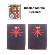 Gradi Tubolari Ricamati Marina Militare Italiana Elettricista Art.MM-8