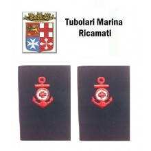 Gradi Tubolari Ricamati Marina Militare Italiana Infermiere Art.MM-5