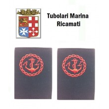 Gradi Tubolari Ricamati Marina Militare Italiana S.A.L. Art.MM-6