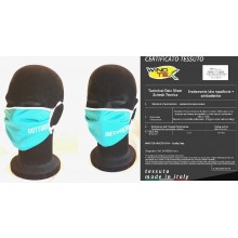 Mascherina Protettiva Modello Adulto Dottore Infermiera  Lavabile 20 Volte COVID-19 Art. PM-D-I