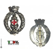 Fregio Basco Metallo Crocerossine Corpo Croce Rossa Italiana  Art.NSD-F-28