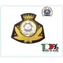 Ricamo Canottiglia Berretto Ufficiali Associazione europea Operatori Polizia A.E.O.P. NERO Art.NSD-04