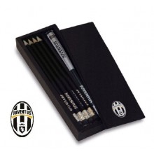 Set Matite e Temperino Calcio Juve Juventus Ronaldo Originale FINE SERIE Art. JU1328