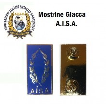 Mostrine Alamari da Colletto Giacca A.I.S.A.. Art.NSD-AISA-G
