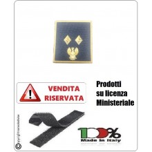 Gradi Plastificati Nuovo Modello 2019 Polo Giacca Giubbino Polizia di Stato PS con Velcro Sovraintendente Art.V-PS-7