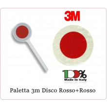 Paletta Segnaletica Stradale Disco Rosso + Rosso Classe III° Neutra Art. PAL-012