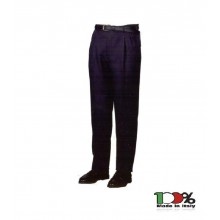 Pantalone Pantaloni 100% Lana Invernale - Frescolana Estivo Blu Notte Modello Polizia Locale Vigilanza Guardie Giurate GPG IPS Art. FAV-PCL