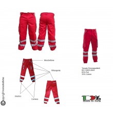 Pantalone Croce Rossa Italiana C.R.I. Nuovo Capitolato Emo Repellenti Art.SS-P-CRI