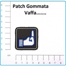 Patch Gommata 3D PVC Fuck FB  Vaffa...  Art.444120-3558 
