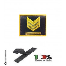 Gradi Velcro per Polo e Tuta OP Guardia di Finanza  Brigadiere Capo GDF 6x6 Art.GDF-OP6