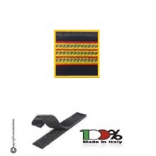 Gradi Velcro per Polo e Tuta OP Guardia di Finanza  Maresciallo Aiutante GDF 6X6  Art.GDF-OP10