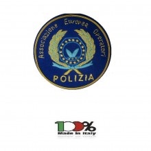 Stemma Ricamato In Canottiglia Ass. Europea Operatori  Polizia Art.NSD-11