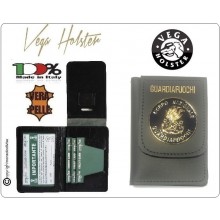 Portafoglio Portadocumenti con Placca Corpo Nazionale Guardiafuochi Guardia Fuochi Vega Holster Italia Art. 1WD121