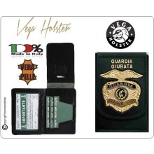 Portafoglio Portadocumenti con Placca Guardia Giurata GG Vega Holster Italia  Art. 1WD73
