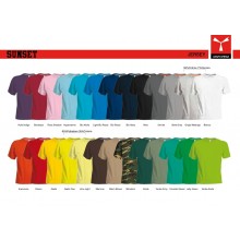 T-shirt Girocollo Manica Corta SUNSET Payper Vari Colori Jersey 150gr Art.SUNSET