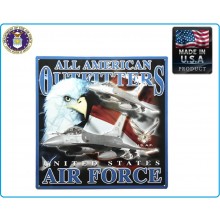 Targa Metallo da Collezione U.S. AIR FORCE  Art.415151-2402