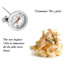 Termometro analitico per misurazione dei grassi per Fritti - Grassi +20  + 300  Cuoco Chef Professionale TEA Art. TF 14.1024