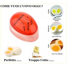 Timer Egg Termometro Specifico per Uova Sode Ben Cotta o Alla Goccia Decidi tu la Cottura ....  NERTHUS Art.FIH233