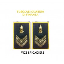 Gradi Tubolari Coppia Guardia di Finanza Vice Brigadiere Art. GDF-T3