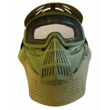 Maschera Facciale Verde Completa per Soft Air ULTIMI PEZZI   Art. 2604VR