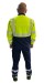 Giubbino LEVANTE Professionale Certificato Elasticizzato Protezione Civile  Soccorso Sanitario 118 Originale  Giallo Fluo' + Blu Art. 26048